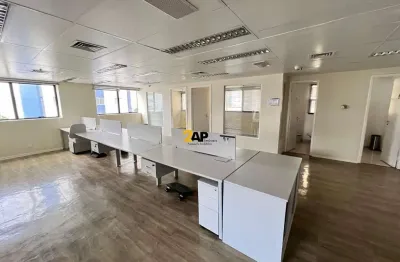 Aluguel de conjunto comercial no brooklin: 5 salas, 7 banheiros, 6 vagas de garagem