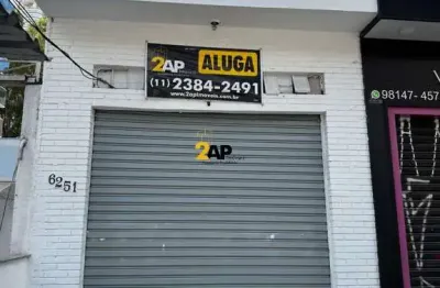 Salão para locação, 120 m² por r$ 9.000,00 - vila andrade - são paulo/sp - com ponto de gás.