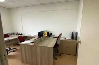 Sala comercial mobiliada em santo amaro - 2 salas, 1 banheiro, 1 vaga de garagem, 40m² - imperdível!