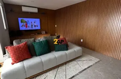 Excelente oportunidade: apartamento mobiliado à venda em são paulo-sp, jardim caravelas! 3 quartos, 3 suítes, 2 salas, 4 banheiros, 2 vagas, 121m².