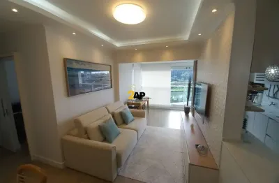 Apartamento à venda em são paulo-sp, jardim caravelas: 2 quartos, 1 suíte, 1 sala, 2 banheiros, 1 vaga de garagem, 64 m²!