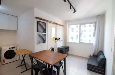 Apartamento à venda em santo amaro, são paulo-sp: 2 quartos, 1 sala, 1 banheiro, 36m² de área!
