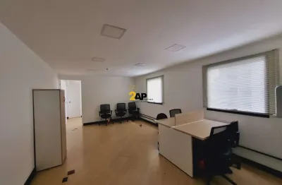 Sala comercial para locação em moema, são paulo-sp: 6 banheiros, 3 vagas, 124m².