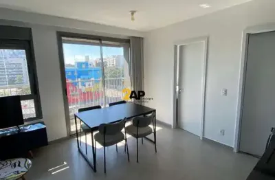 Apartamento à venda em santo amaro, são paulo-sp: 1 quarto, 1 sala, 1 banheiro - 37,00 m² de área!