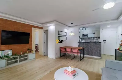 Apartamento à venda em são paulo-sp, jardim parque morumbi: 2 quartos, 1 suíte, 1 sala, 1 banheiro, 1 vaga, 70m². venha conferir!