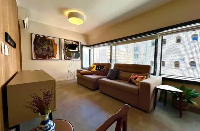 Apartamento de alto padrão para locação em condomínio no jardim paulista em são paulo-sp: 1 quarto, 1 sala, 1 banheiro, 1 vaga de garagem, 50m² de área.