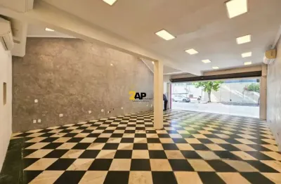 Loja para aluguel em moema: ponto comercial com 1 banheiro e 90 m² na indianópolis, são paulo-sp!