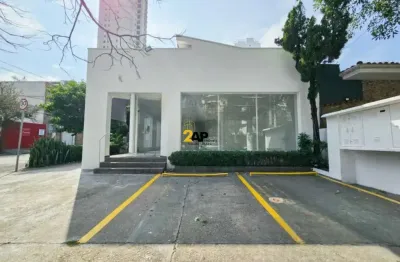 Ponto Comercial para Locação em Moema, São Paulo-SP: 2 Banheiros, 2 Vagas de Garagem, 196m² de Área.