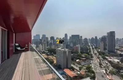 Apartamento para locação na vila olímpia: 1 quarto, 1 suíte, 2 salas, 2 banheiros, 2 vagas de garagem, 90m² de área privativa. aluguel.