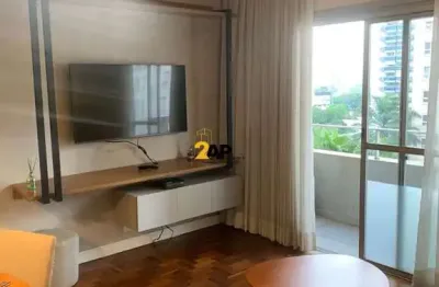 Excelente oportunidade: apartamento de 2 quartos mobiliado na vila olímpia, são paulo-sp com 72m², sala ampla e vaga de garagem.