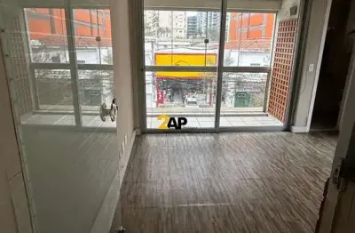 Sala comercial para locação no brooklin paulista - 3 salas, 3 banheiros, 2 vagas, 72m² de área - são paulo-sp
