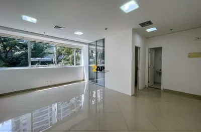 Sala comercial em condomínio para locação na vila andrade, são paulo-sp: 2 salas, 43,00 m² de área