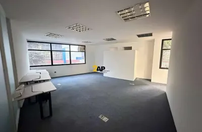 Sala comercial de 145m² para venda ou aluguel na vila olímpia, são paulo-sp, com 2 banheiros e 2 vagas de garagem