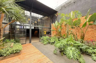 Ponto comercial para locação na vila madalena, são paulo-sp: 400m² com 6 banheiros!