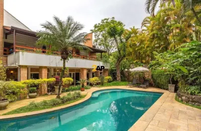Mansão luxuosa em condomínio à venda no jardim cordeiro, são paulo-sp: 4 quartos, 4 suítes, 3 salas, 4 banheiros, 6 vagas, 622m². venha conferir!