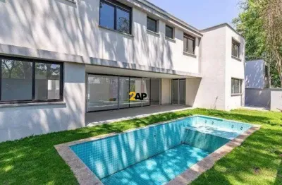 Casa alto padrão 712m² de puro luxo, nova: 4 quartos, 4 suítes, 3 salas, 6 banheiros, 4 vagas,  no jardim cordeiro - sp