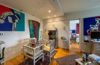 Apartamento à venda na vila andrade, são paulo-sp - 1 quarto, 1 suíte, 1 sala, 1 banheiro, 1 vaga - 53,00m²