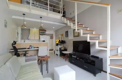 Apartamento à venda em moema pássaros, 1 quarto, 1 suíte, 2 salas, 1 banheiro, 1 vaga, 40m² de área privativa, lindo duplex.