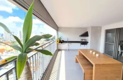 Apartamento de luxo na mooca, são paulo-sp: 3 quartos, 3 suítes, 3 salas, 4 banheiros, 2 vagas - 159m². venha conhecer!