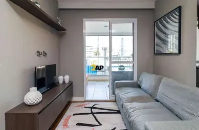 Apartamento à venda - chácara santo antônio: 2 quartos, 1 suíte, 2 salas, 2 banheiros, 1 vaga, 60m². venha conferir!