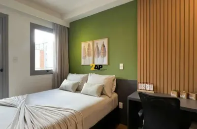 Studio mobiliado à venda com 20m², 1 quarto e sem vaga - jardim das acácias.