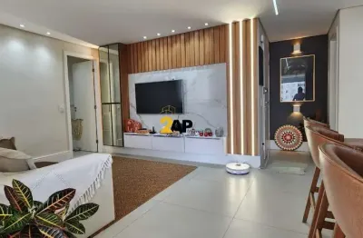 Aluguel de apartamento de alto padrão na vila andrade, são paulo-sp: 2 quartos, 2 suítes, 2 salas, 2 banheiros, 2 vagas, 79m², semi mobiliado