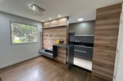 Apartamento para locação em são paulo-sp, no bairro jardim helga: 2 quartos, sala, banheiro, vaga de garagem, 47m² de área.