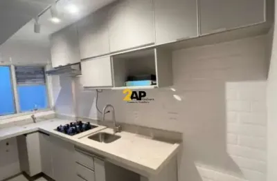 Apartamento à venda na vila olímpia, são paulo-sp: 2 quartos, 1 suíte, 2 salas, 2 banheiros, 1 vaga - 57m²