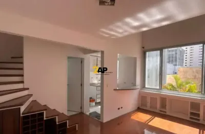 Apartamento duplex á venda com 50m², 1 suíte e 1 vaga - brooklin.