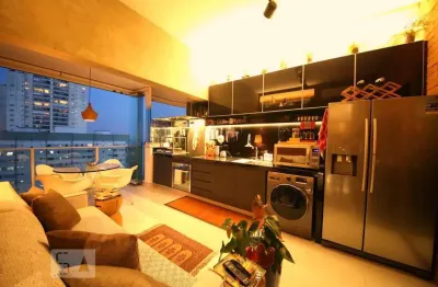 Apartamento com 1 quarto à venda na Rua Flórida, 157, Brooklin, São Paulo