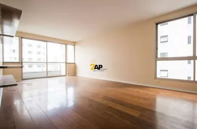 Apartamento para venda ou locação em Moema, 3 quartos, 1 suíte, 3 banheiros, 2 vagas, 166m²