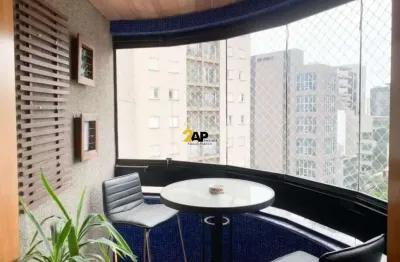 Apartamento de 2 quartos 100% mobiliado: 2 salas, 2 banheiros, 1 vaga de garagem, 82m² de área! Vila Olímpia, São Paulo-SP