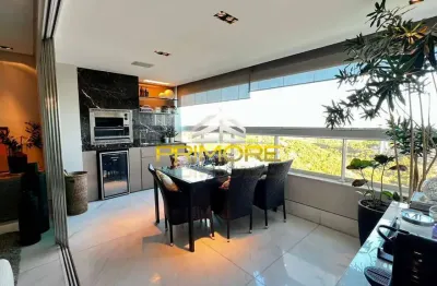 Apartamento no vila da serra ed. four seasons, 154m² com linda vista.