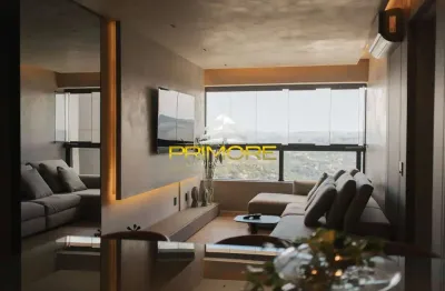 Venda highline 2 suítes 76m² no vila da serra decorado e mobiliado