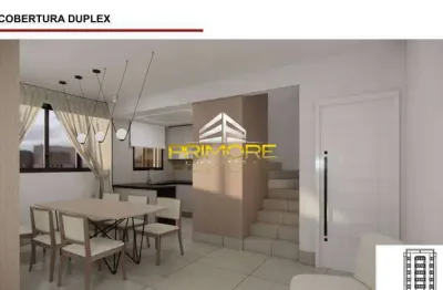 Cobertura duplex 3 quartos, com 153 m² no bairro coração eucarístico