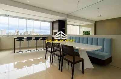 Apartamento 3 quartos para venda no vila da serra com churrasqueira e vista