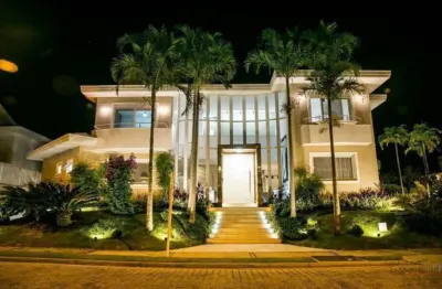 Casa em condomínio fechado com 5 quartos à venda na rua dos robaletes, jurerê internacional, florianópolis por r$ 5.500.000