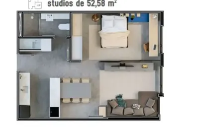 Apartamento com 1 quarto à venda na rua professor simão josé hess, trindade, florianópolis por r$ 1.143.041