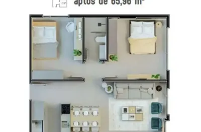 Apartamento com 2 quartos à venda na rua professor simão josé hess, trindade, florianópolis por r$ 1.315.309
