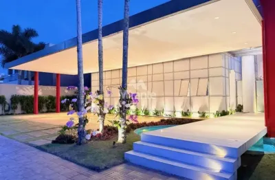 Casa de condomínio mobiliado para vender com 4 quartos sendo 4 suítes no bairro sim em feira de santana