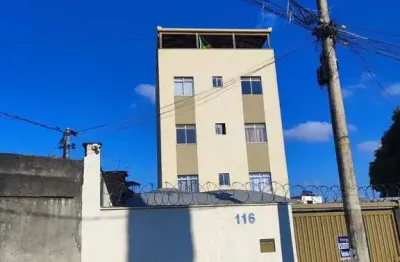 Apartamento para venda em contagem, petrolândia, 2 dormitórios, 1 banheiro, 1 vaga