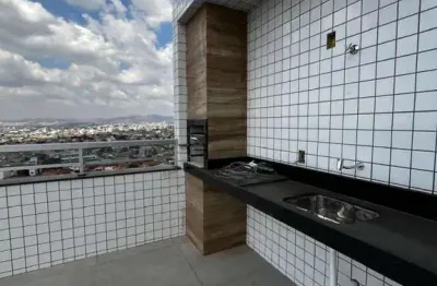 Cobertura para venda em contagem, santa cruz industrial, 4 dormitórios, 2 suítes, 4 banheiros, 3 vagas