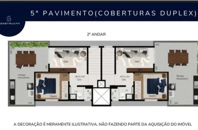 Cobertura para venda em belo horizonte, milionários (barreiro), 3 dormitórios, 1 suíte, 3 banheiros, 1 vaga