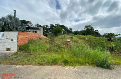 Terreno à venda na rua anitápolis, rio morto, indaial por r$ 175.000