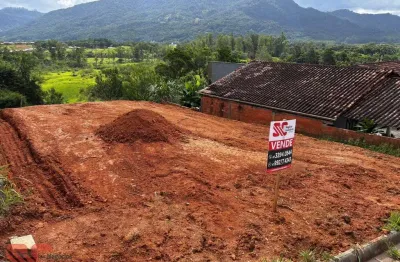 Terreno à venda na rua turquesa, lote24, ribeirão das pedras, indaial por r$ 180.000