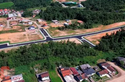 Terreno à venda na harold borchardt, lot 37, araponguinhas, timbó por r$ 160.000