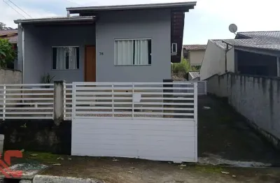 Casa com 2 quartos à venda na rua são clemente, 76, joão paulo ii, indaial, 65 m2 por r$ 340.000