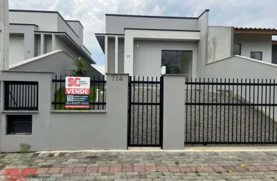 Casa com 3 quartos à venda na rua deputado aldo pereira de andrade, 714, benedito, indaial, 70 m2 por r$ 360.000