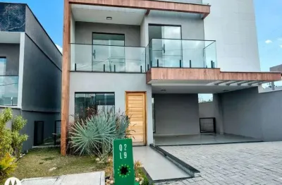 Casa duplex em cond. primeira locação, com 3 suítes, pronta para morar em manilha - itaboraí - rj
