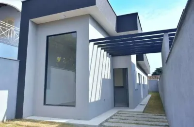 Vendo casa nova de primeira locação com suíte e quintal amplo - em Nova Cidade - Itaboraí - RJ